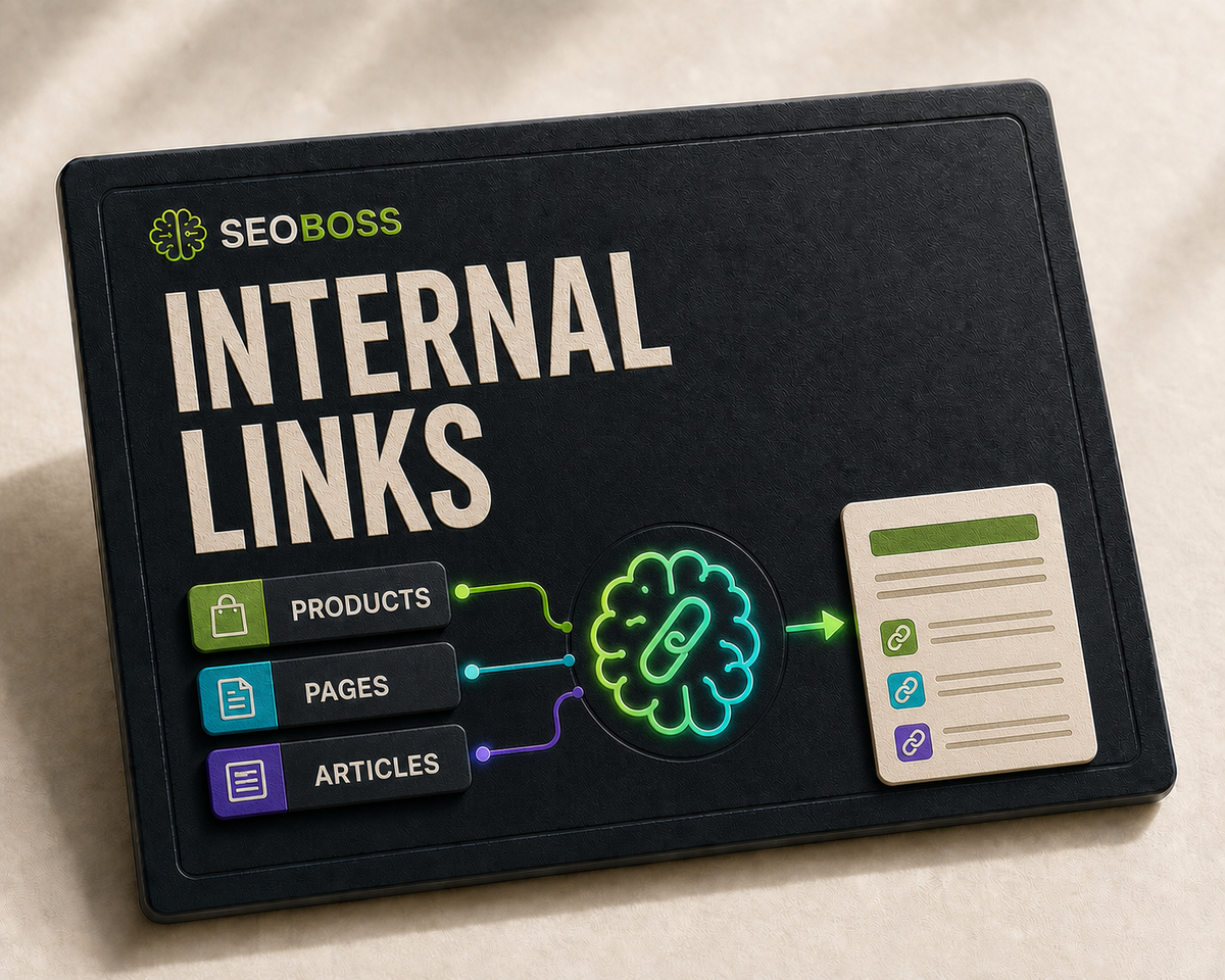 Automatic Internal Linking and Metadata for Shopify Blogs
